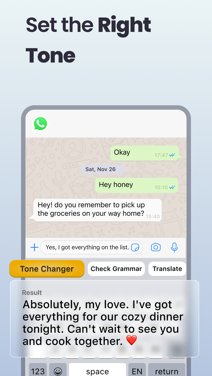 AI Keyboard Extension - KeyAI