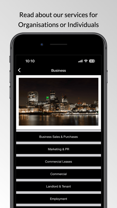 Johnson & Boon Solicitors Screenshot