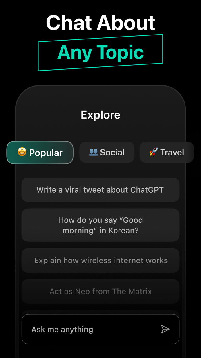 AI Chat  Paragraph Writer
