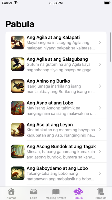 Kwentong Pambata: Tagalog Screenshot