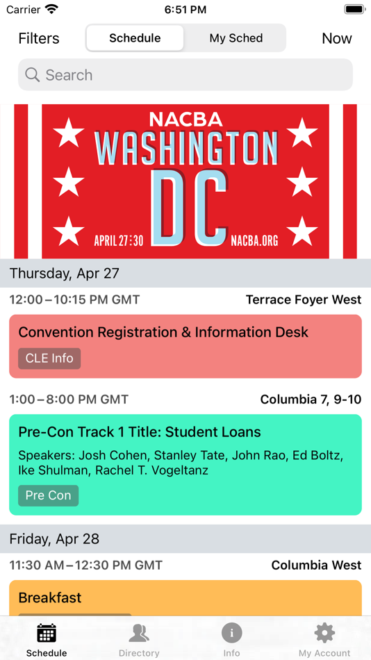 #1. NACBADC (iOS) Przez: National Association of Consumer Bankruptcy Attorneys Inc.