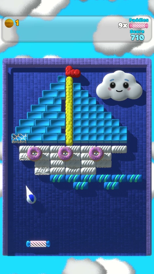 #1. Bricks and Balls: Lollipop (iOS) โดย: Zzodo Games