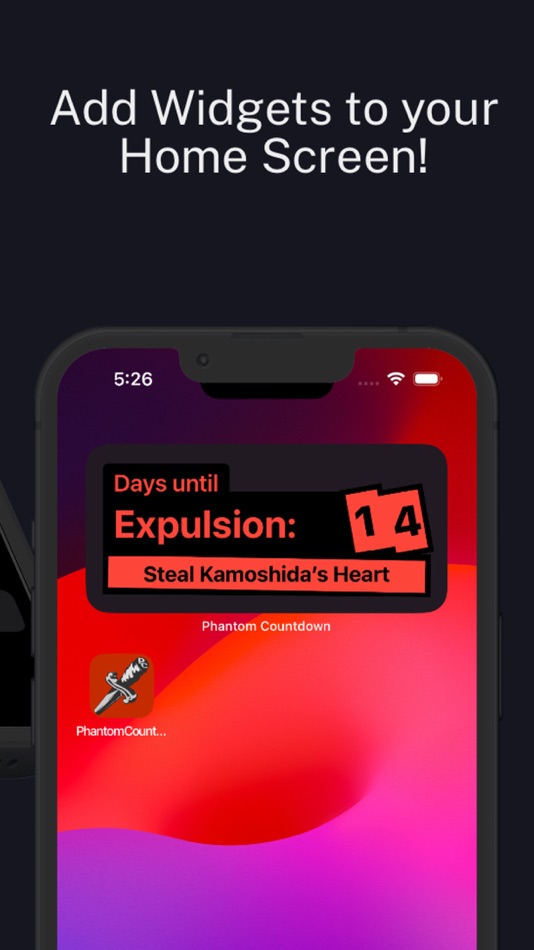 #3. Phantom Countdown (iOS) Bởi: Matthew Sinex