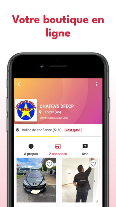 Tinast - Annonces gratuites Screenshot