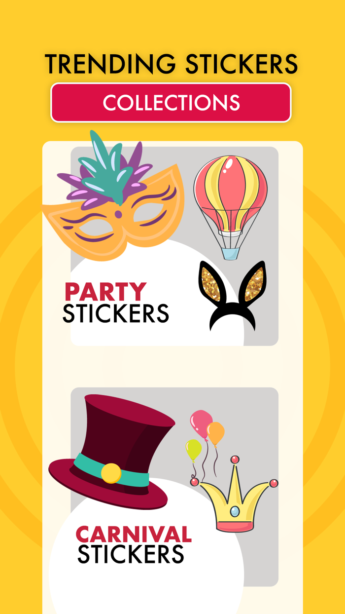 Carnival Party Stickers