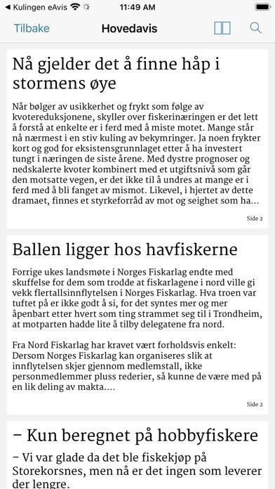 Kyst og Fjord eAvis Screenshot 2 - AppWisp.com Kyst og Fjord eAvis Screenshot 2 - AppWisp.com
