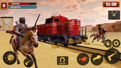 West Cowboy Horse Riding Games Screenshot