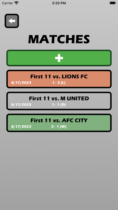 Football Lineup Manager Screenshot