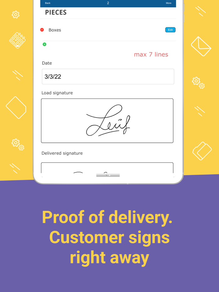 Bill of Lading Manager app