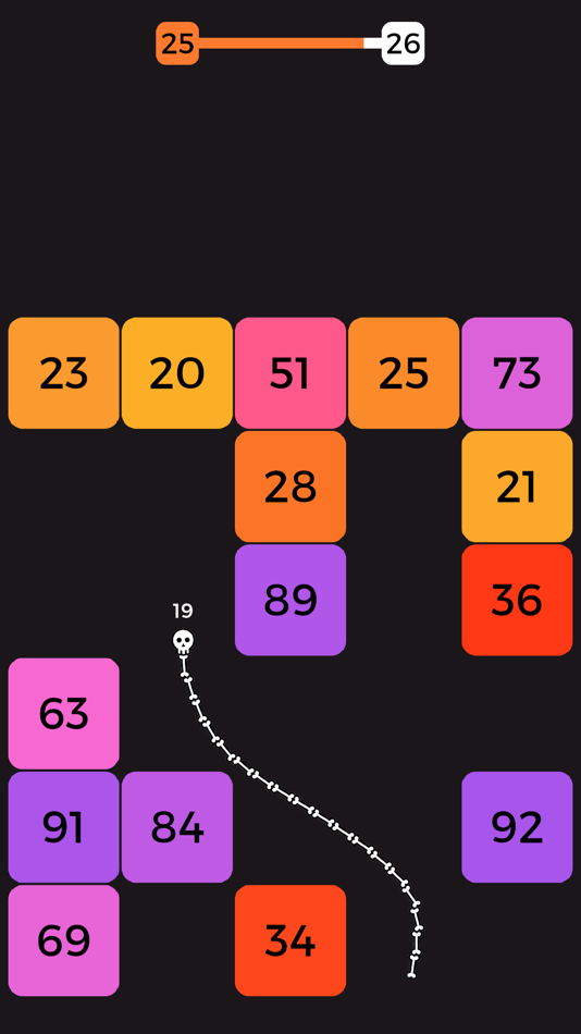 #7. Snake VS Block (iOS) 来自: Voodoo