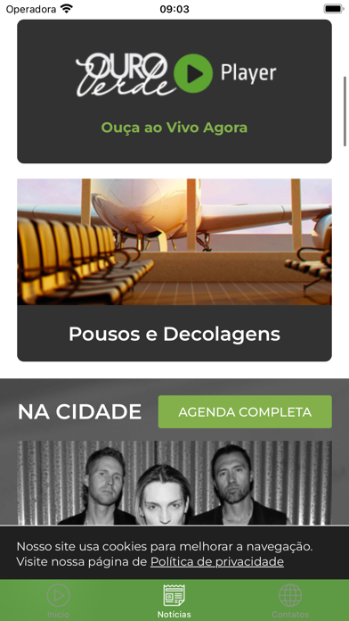 Ouro Verde FM Curitiba Screenshot