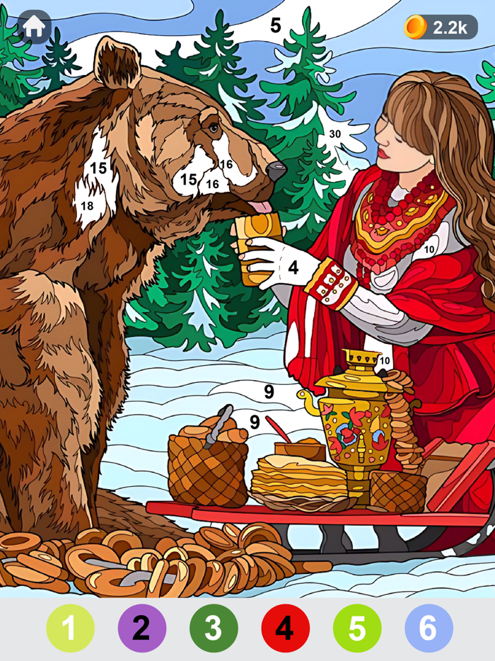 Paint By Number Hey Color