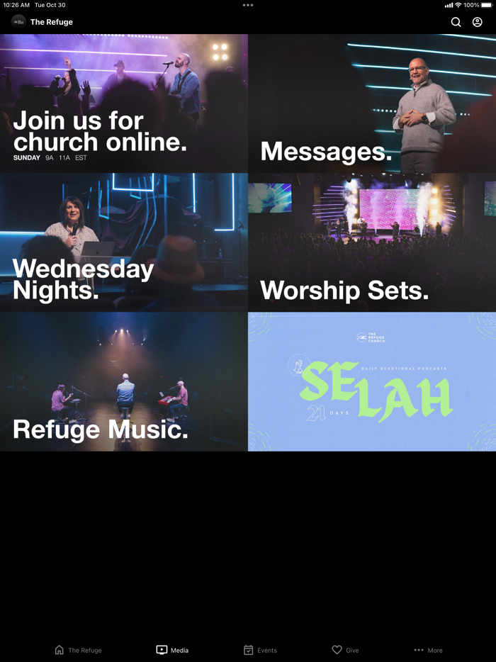 The Refuge Mobile App