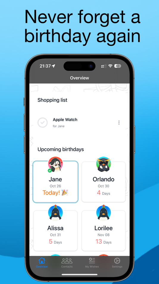 #1. Pingu.li - Sharing Wish Lists (iOS) 来自: spread emotions GmbH