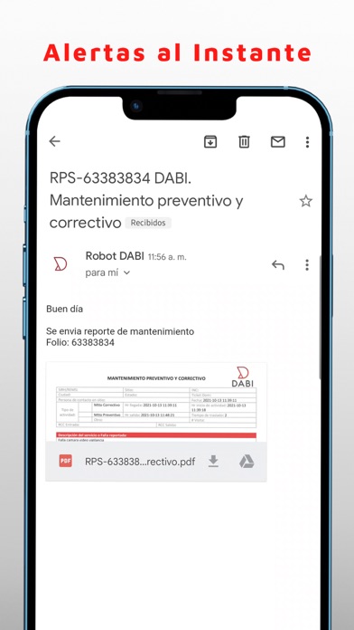 DABI Móvil Screenshot