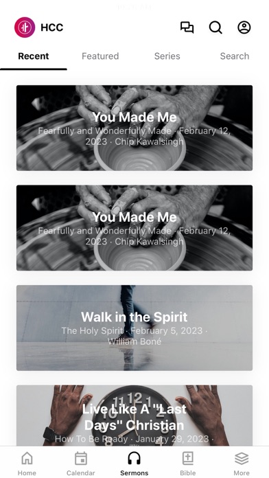 Harvest City Church Leicester Screenshot