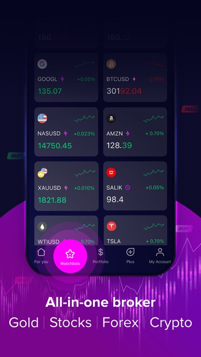 amana: Investing & Trading App Screenshot