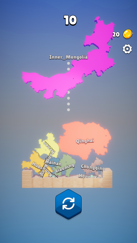 #5. CHINA MAP STACK (iOS) Podle: YUUTA TAKI