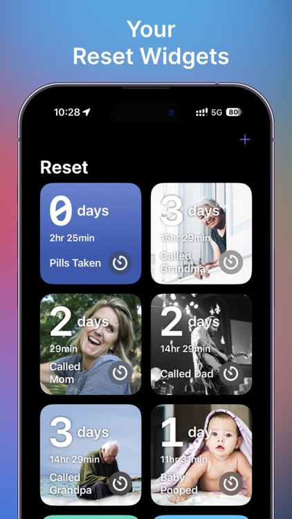 Reset - Track with Widgets