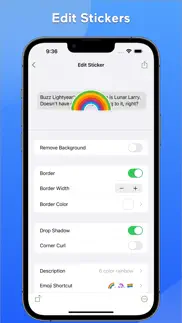sticker drop maker studio iphone screenshot 4