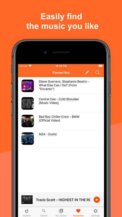 Musicamp: Music Player Screenshot
