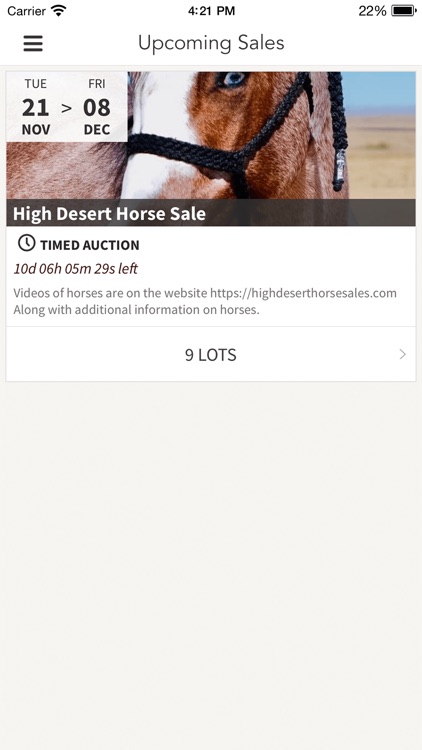 High Desert Horse Sales