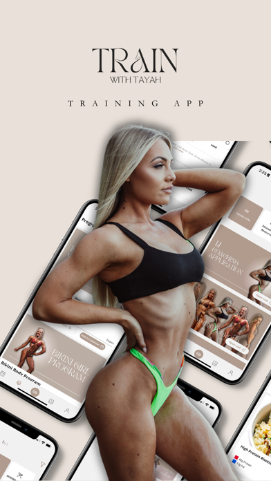 Train With Tayah App Screenshot