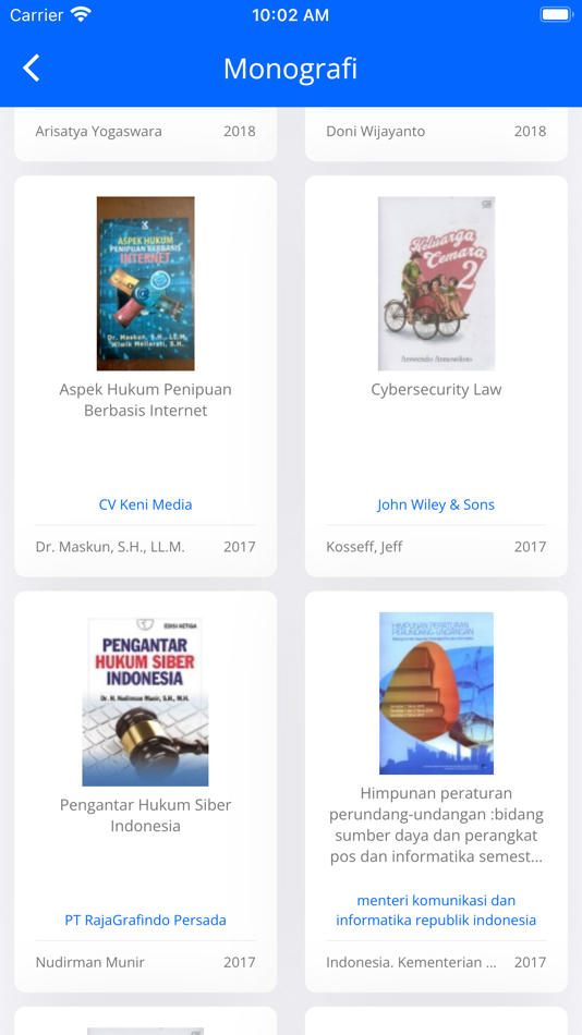 #8. JDIH Kemkominfo (iOS) โดย: Kementerian Komunikasi dan Informatika Republik Indonesia