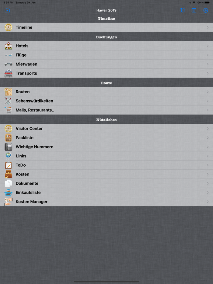 aTravel Roadtrip Manager