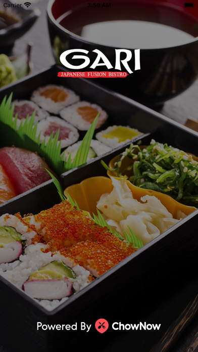 Gari Japanese Restuarant Screenshot