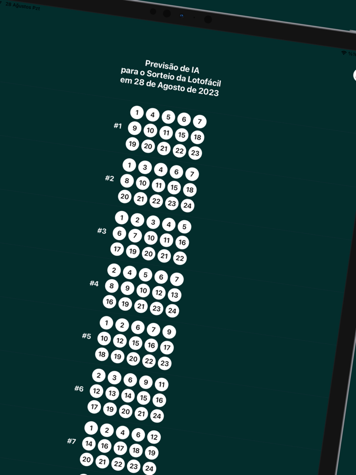 Lotofácil.ai Número Predictor