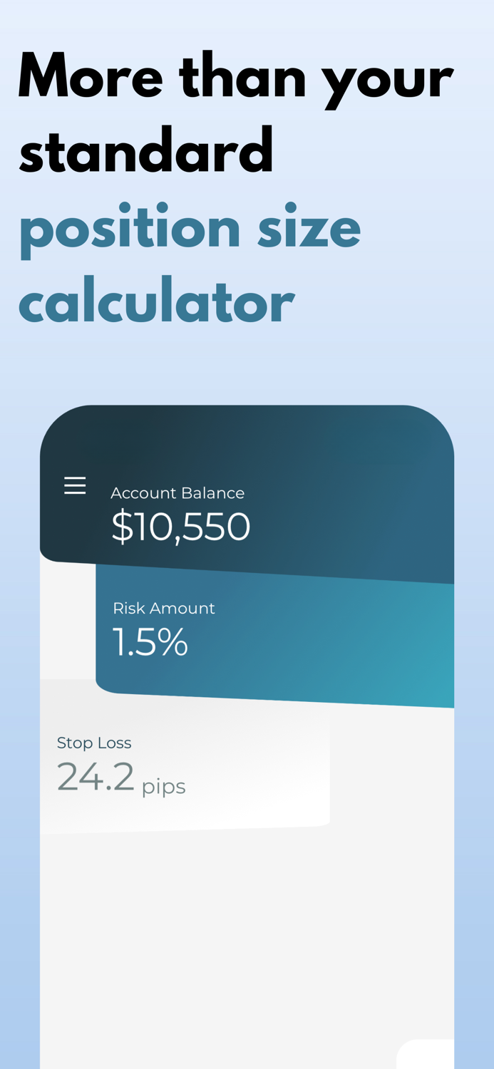 STINU-Position Size Calculator