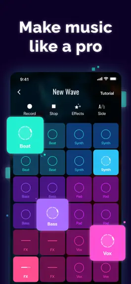 Game screenshot Dj Pad ONE: Music & Beat Maker mod apk