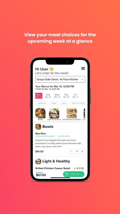 HUNGRY Foods Screenshot