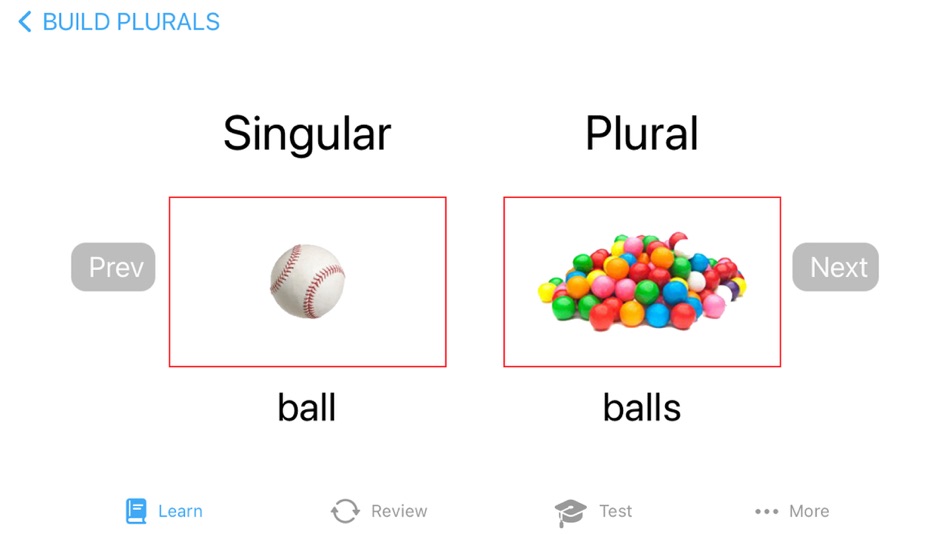#2. Build Plural Words (iOS) 由: Jack Apps Education