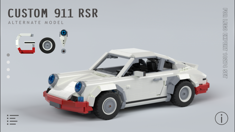 #1. Custom 911 RSR for LEGO 10274 (iOS) 由: Sergey Slobodenyuk