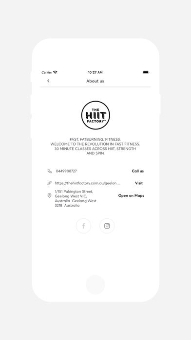 The HIIT Factory Screenshot