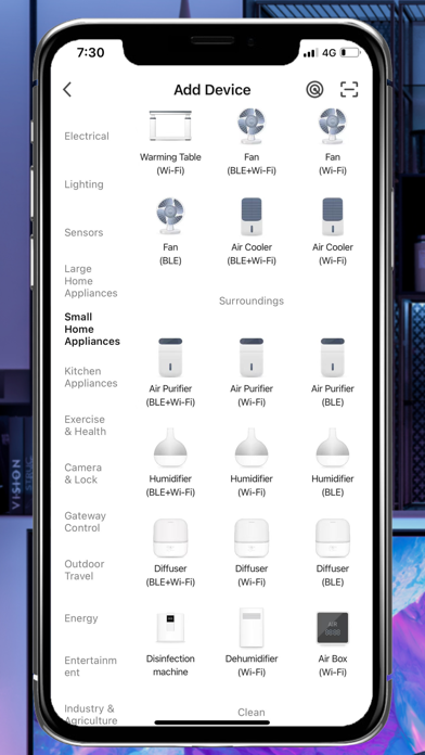 CoolHome Appliances Screenshot