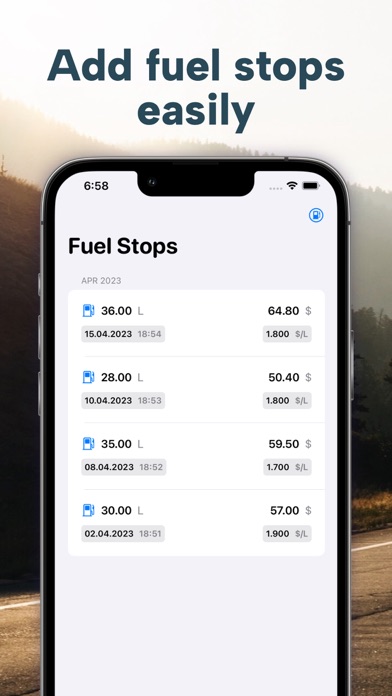 Fuel Consumption Pro Screenshot