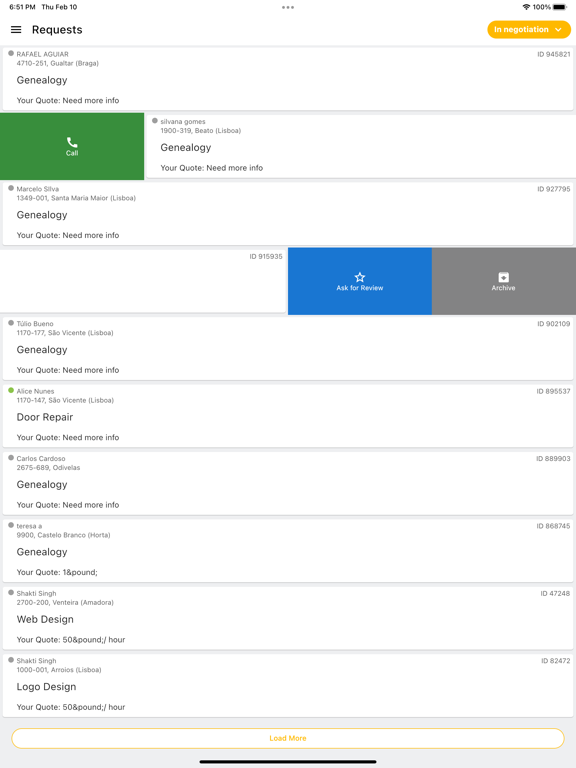 Fixando iPad screenshot 7 - Lifestyle app