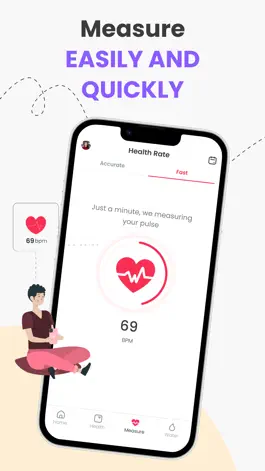 Game screenshot Health Track:heartbeat monitor apk