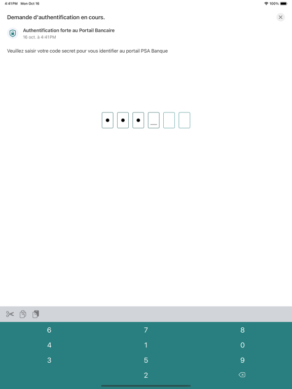 Screenshot #5 pour PSA Banque France SecurePlus