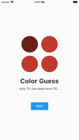 Game screenshot Color Guess - Vision Test mod apk