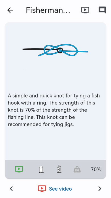 Fishing Knots Pro Screenshot