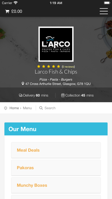 Larco Fish & Chips Screenshot