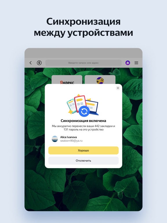 Yandex Browser for iPadのおすすめ画像4