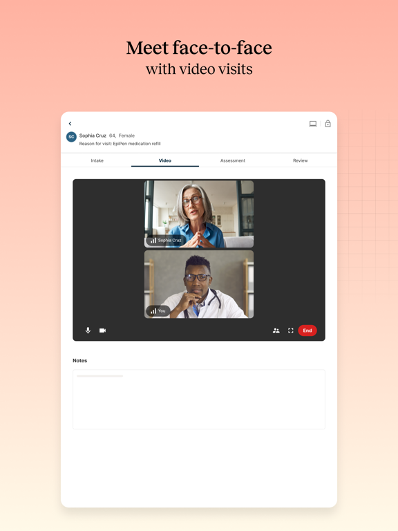 Fabric for Providers iPad screenshot 4 - Medical app