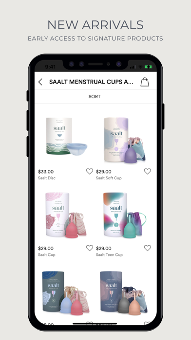 Saalt Shop Screenshot