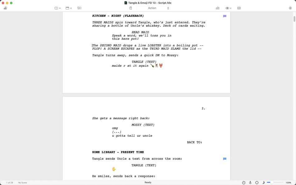 #8. Final Draft 13 (macOS) 由: Cast & Crew Production Software, LLC