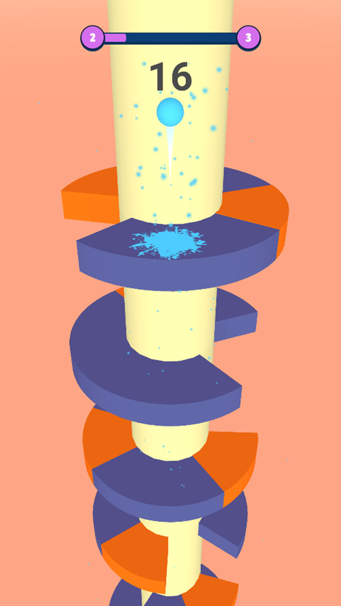 Helix Jump Stack Ball